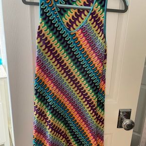 Missoni dress, vivid colors